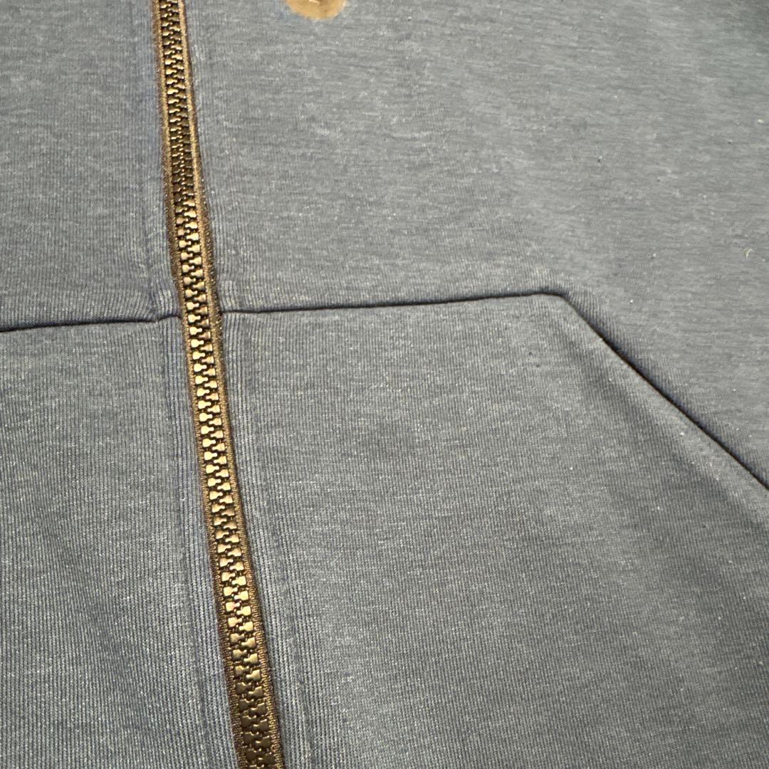 Uniqlo パーカー　ジップアップ　錦織圭モデル　紺　ネイビー　テニス　L