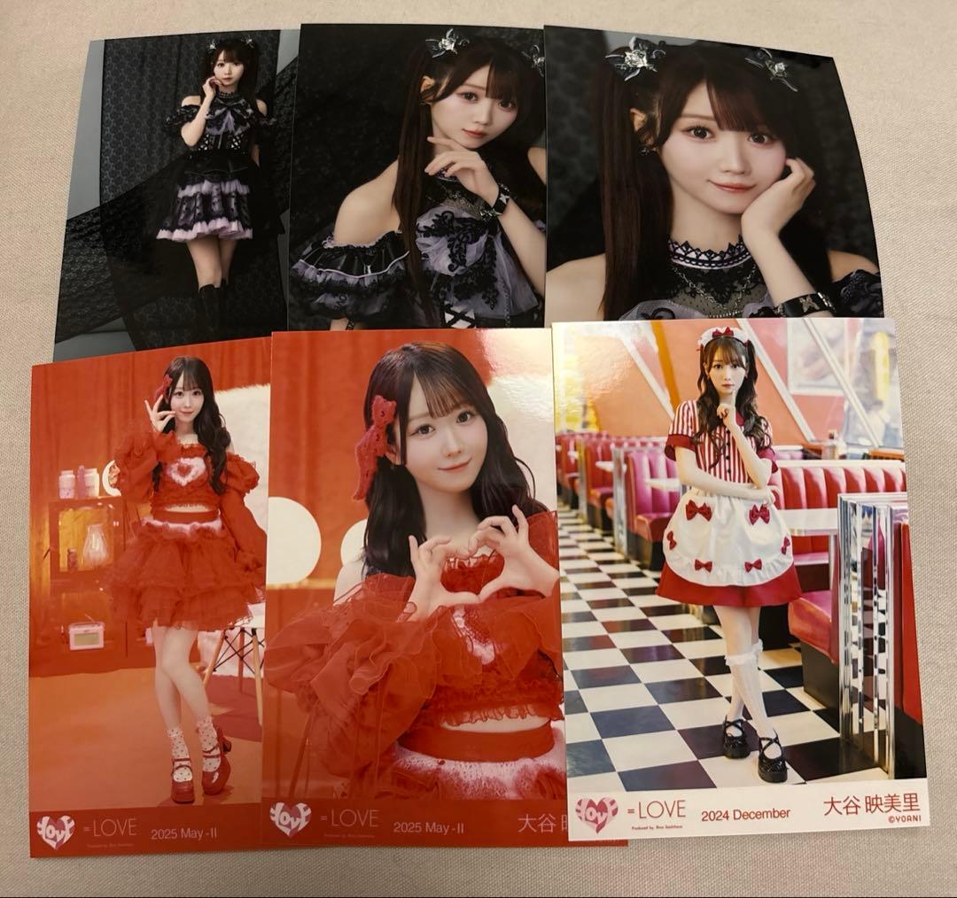 イコラブ 大谷映美里 生写真 直筆 仲直りシュークリーム とくべチュ、して