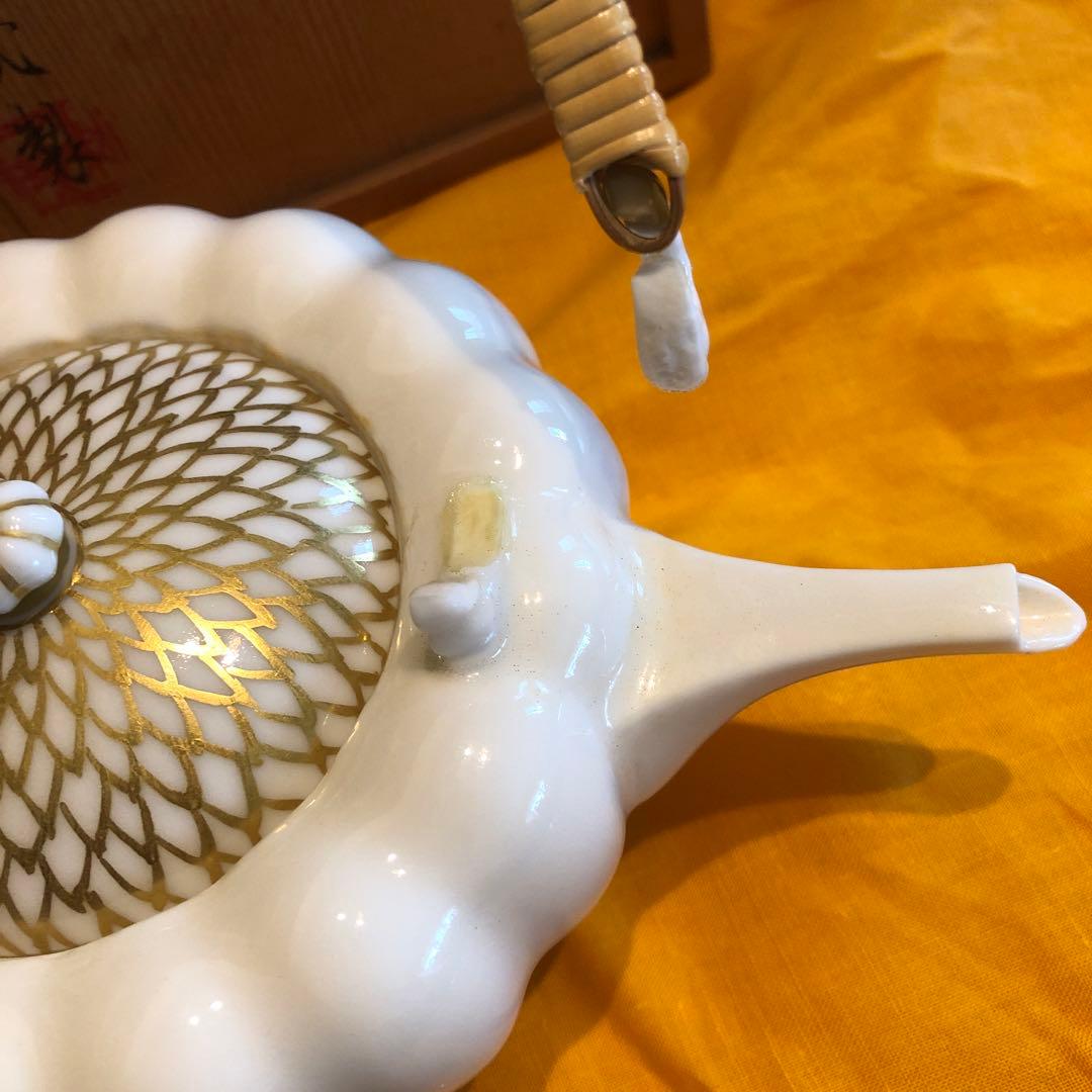 丁子　白髙麗菊花　東哉製　京都　清水