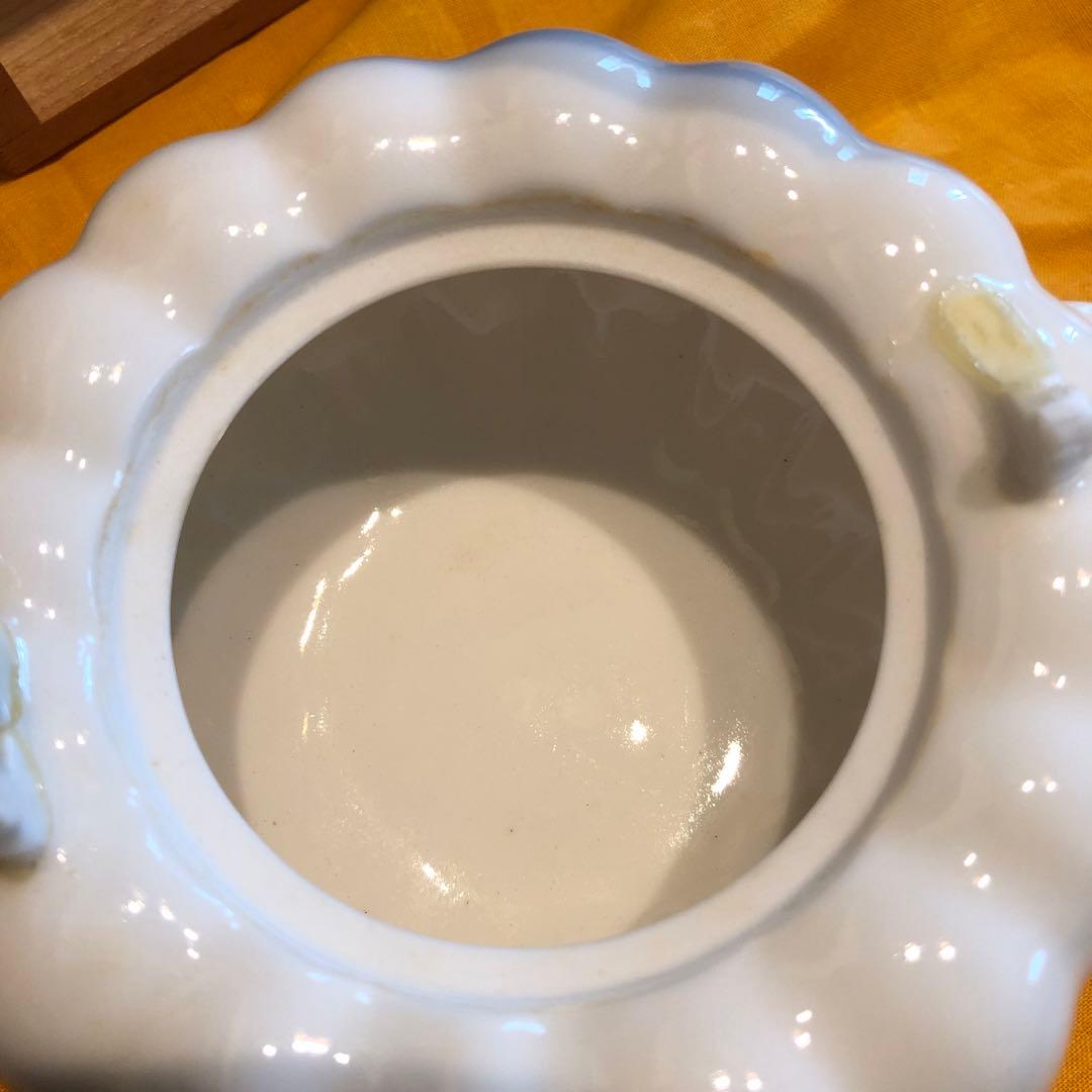 丁子　白髙麗菊花　東哉製　京都　清水