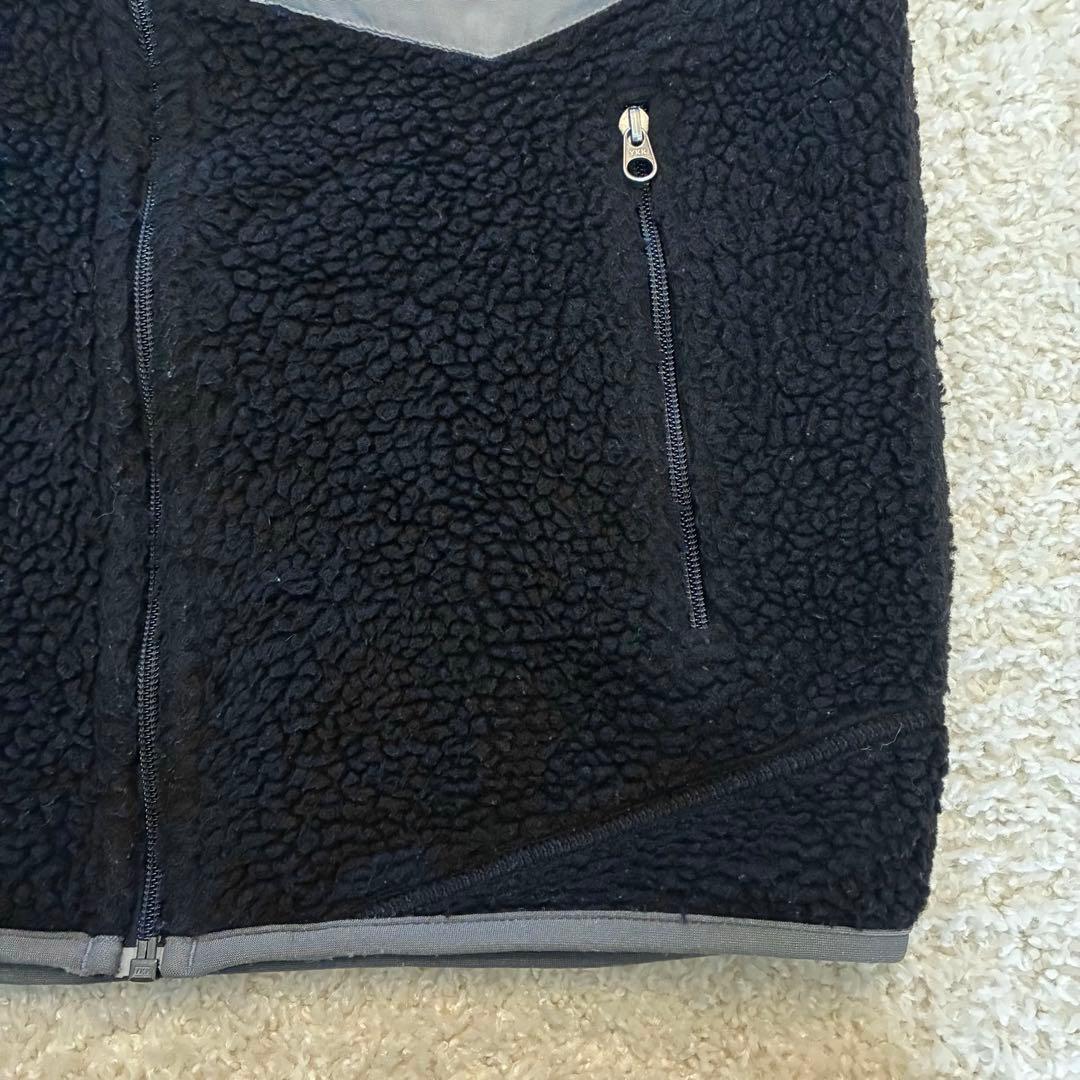patagonia パタゴニア　フリース　ブラック レトロXベストS