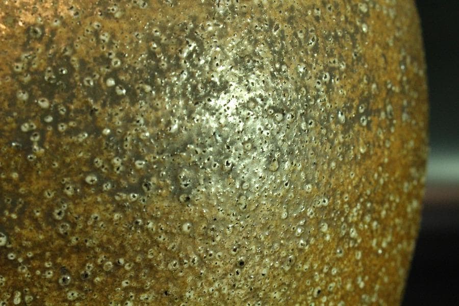 古い 信楽 茶壷 六古窯(K-XA845)