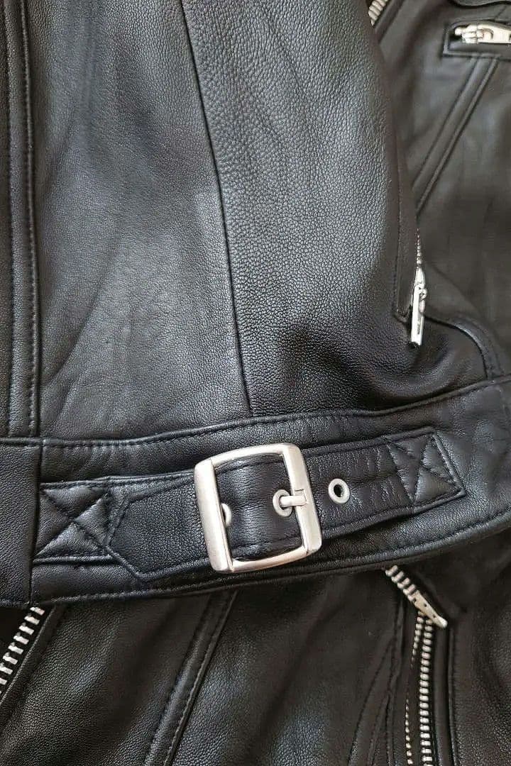 JACKROSE ラムレザー シングルライダースジャケット　サイズ4