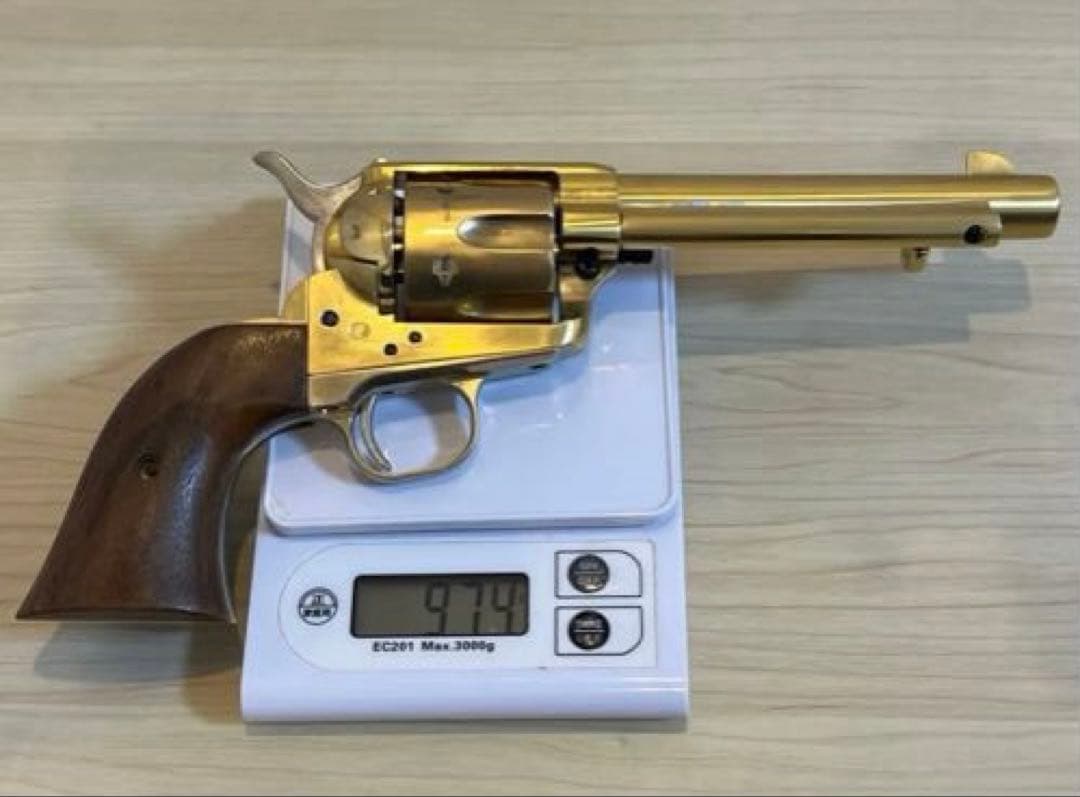 マルシン　コルトSAA45 22KGP 木グリSMG適合モデルガン(本体のみ)