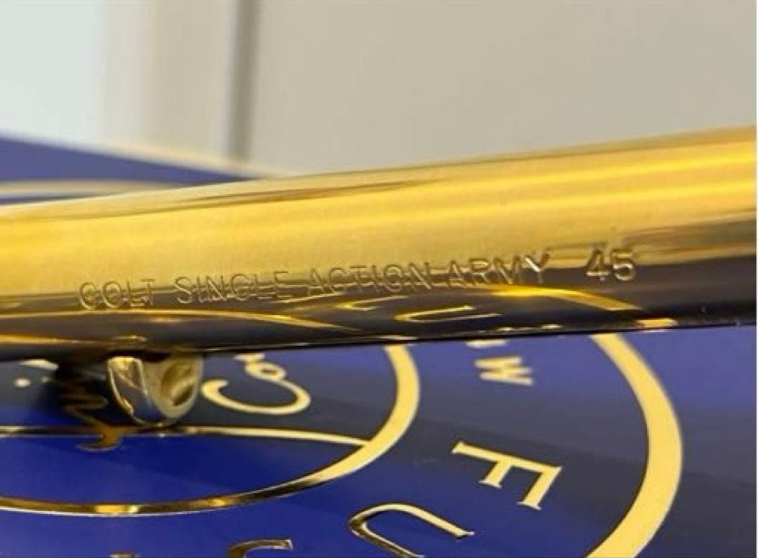 マルシン　コルトSAA45 22KGP 木グリSMG適合モデルガン(本体のみ)