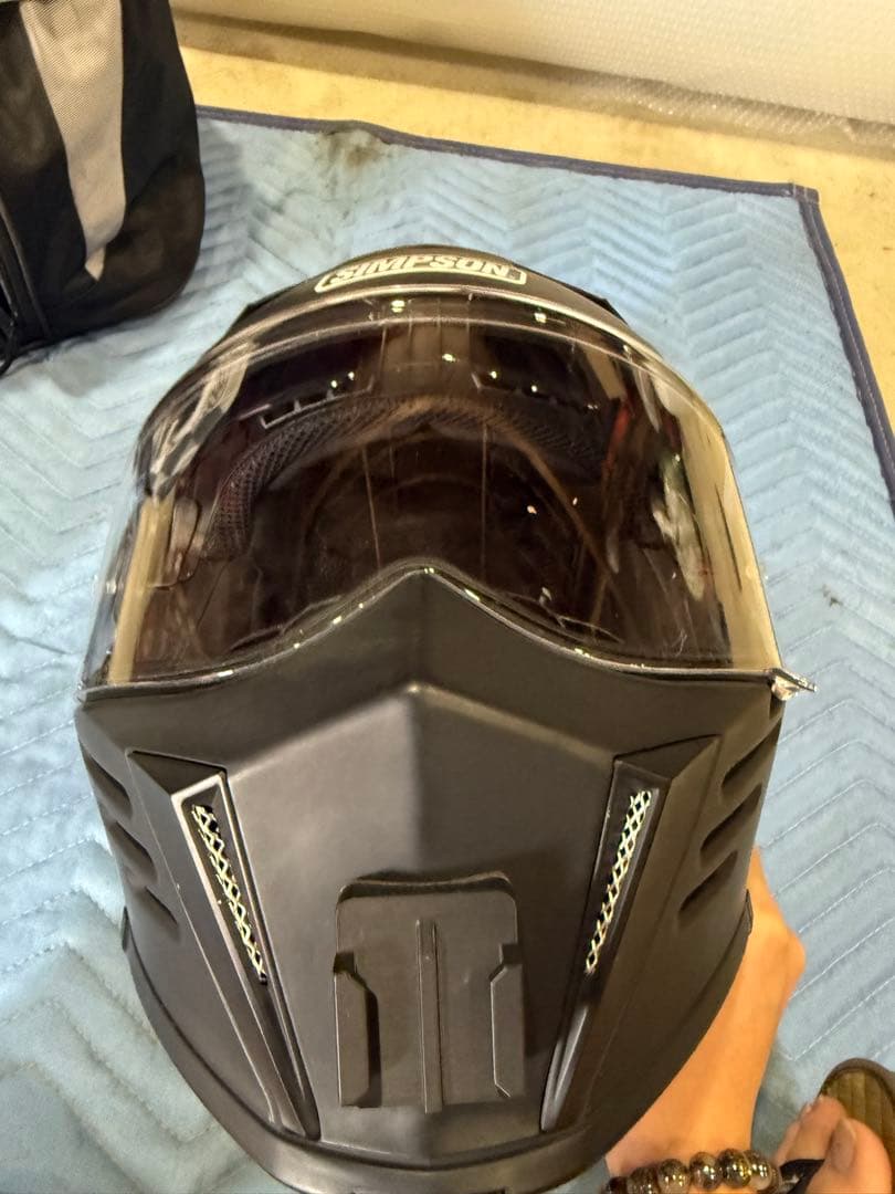 Simpson Mod Bandit フルフェイスヘルメット マットブラック