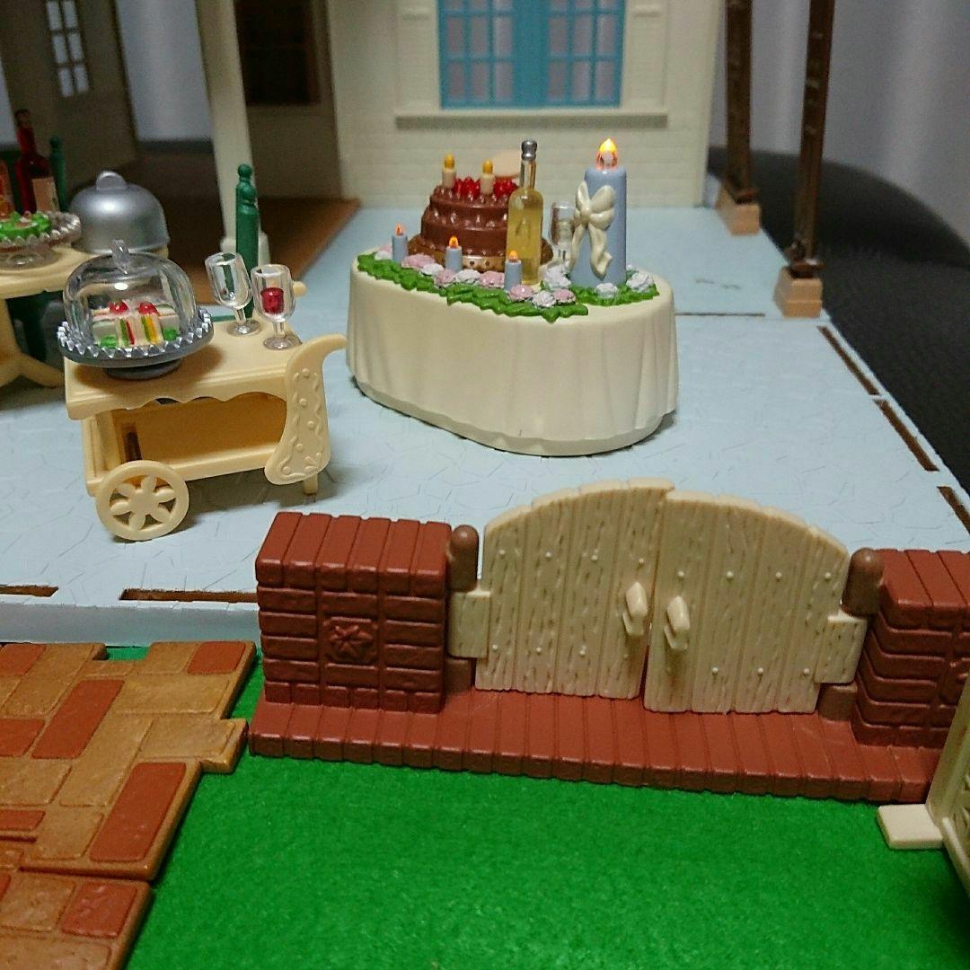 シルバニア＊お家はすてきなあこがれのお店～スペシャルパーティーセット&ガーデン