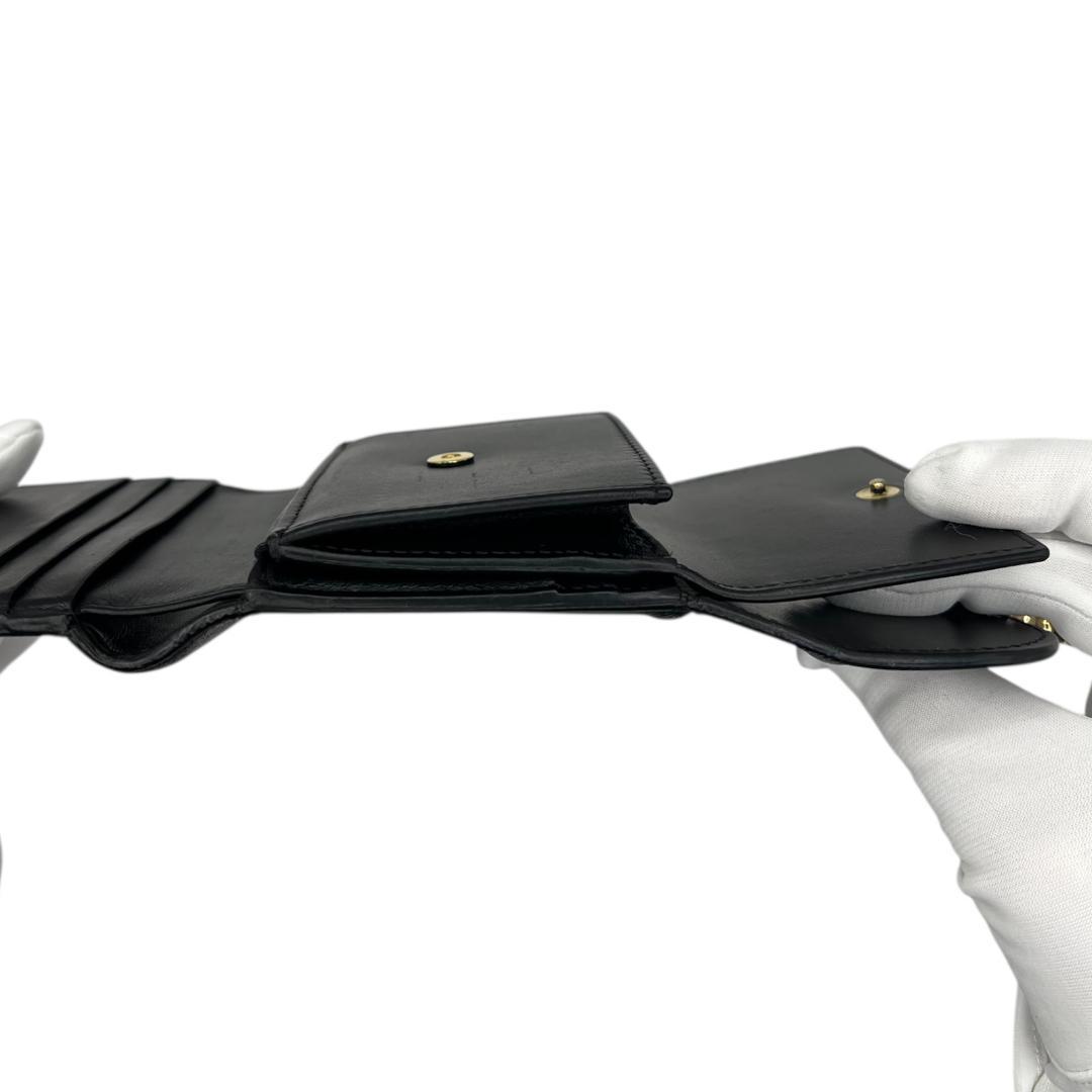 l*n様 CELINE(セリーヌ) 3つ折り スモール フラップウォレット トリ