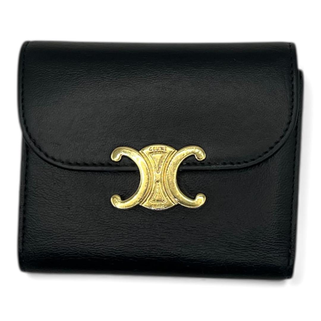 l*n様 CELINE(セリーヌ) 3つ折り スモール フラップウォレット トリ