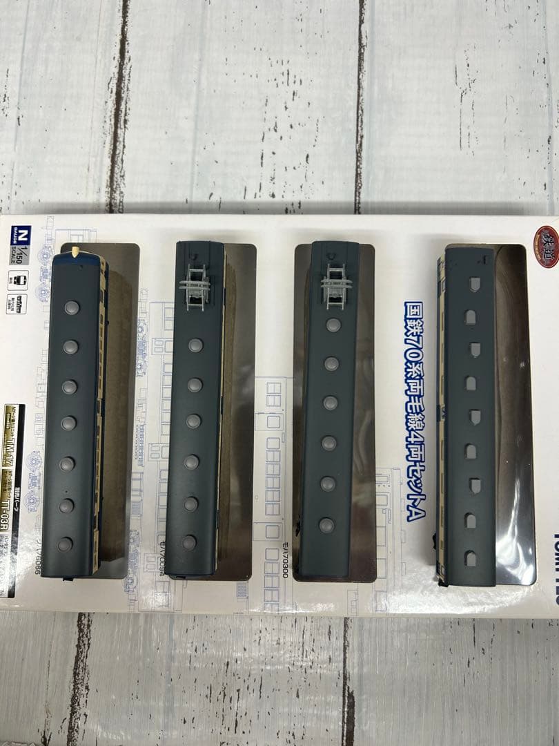 TOMY TEC 国鉄70系両毛線4両セットA Nゲージ