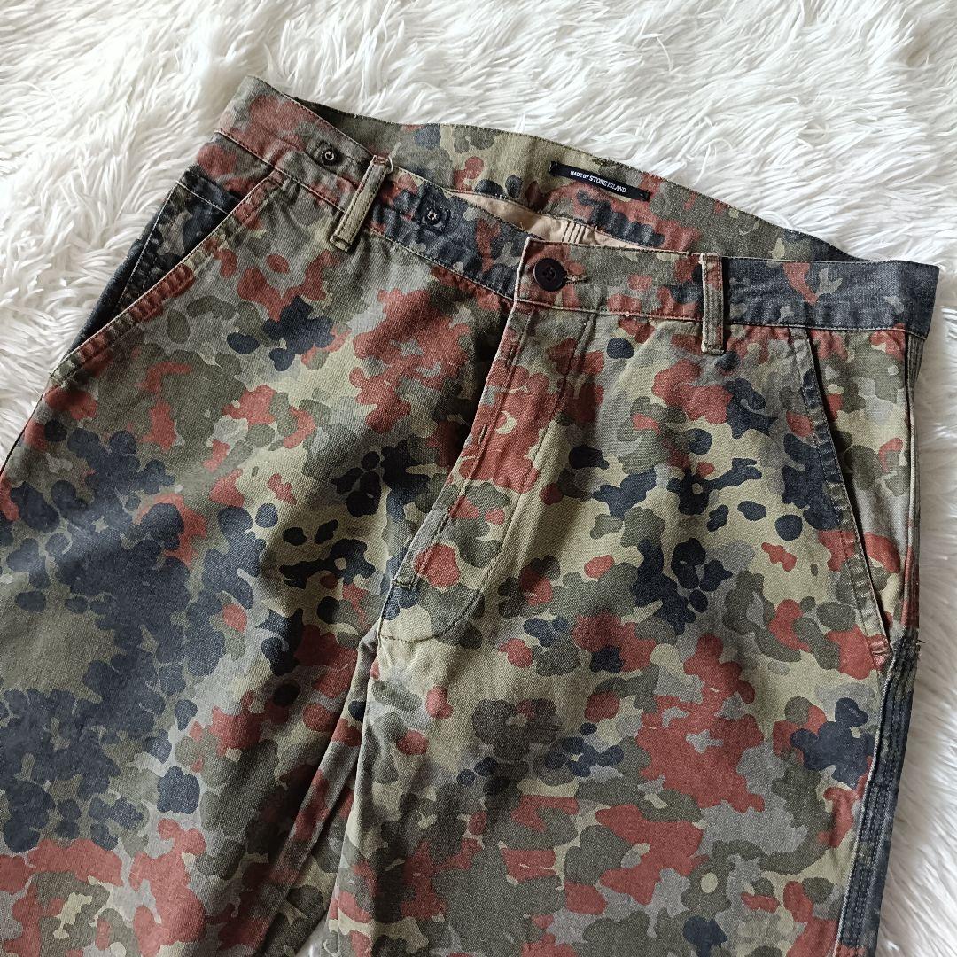 美品♪ STONE  カモフラパンツ アミー 迷彩 マルチカラー