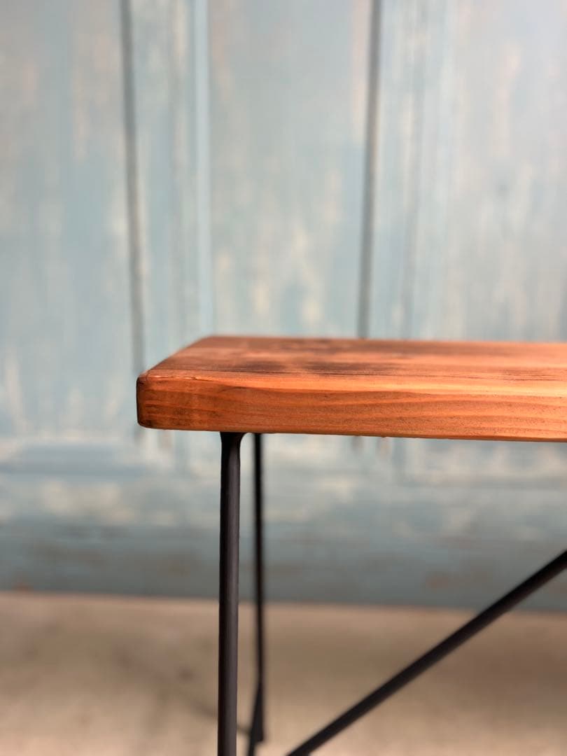 カフェ風べンチ　アイアンベンチ　ベンチ