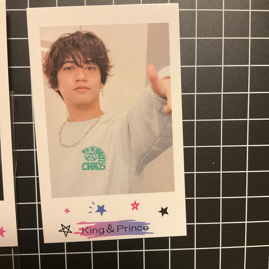 King & PrinceキンプリRe:ERA 会場限定 チェキ風トレカ３種