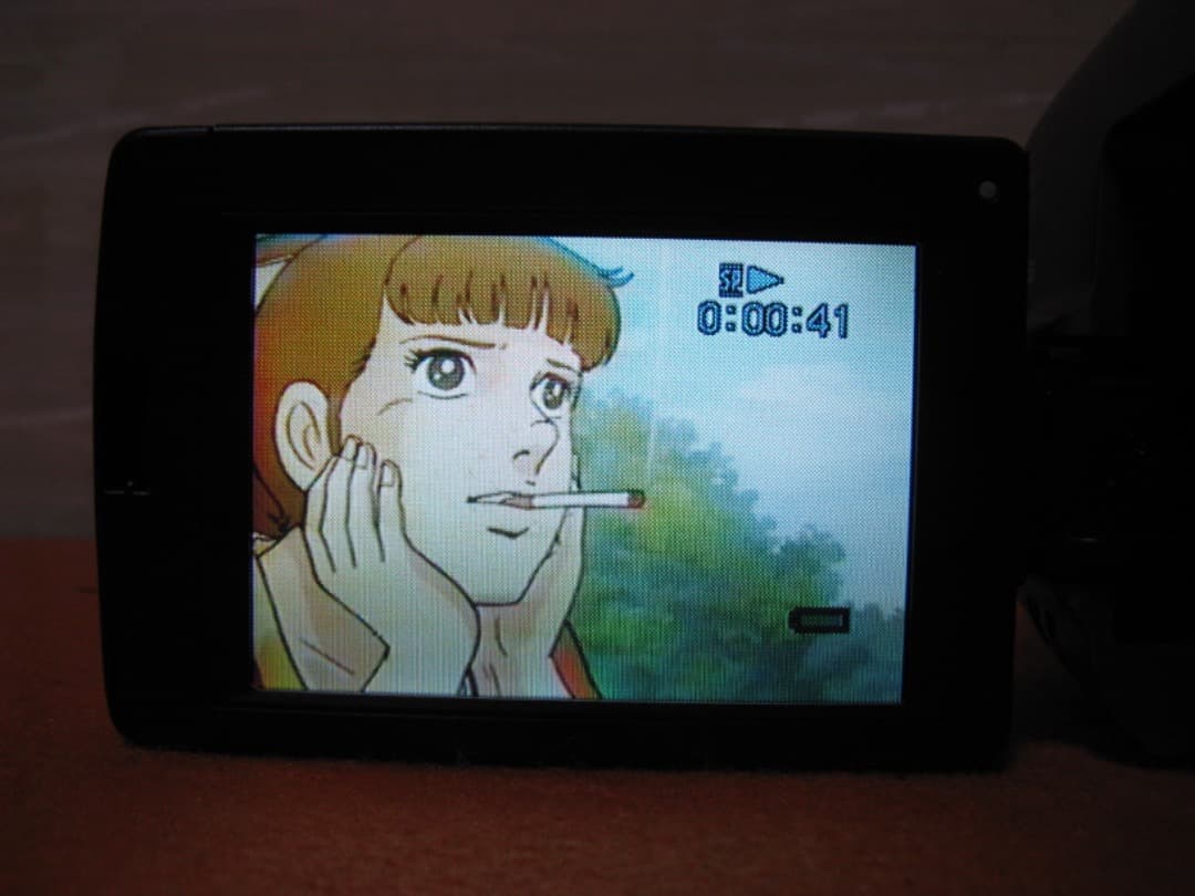 動作OK❗️☆SONYの液晶8ミリビデオカメラ・CCD-TRV513