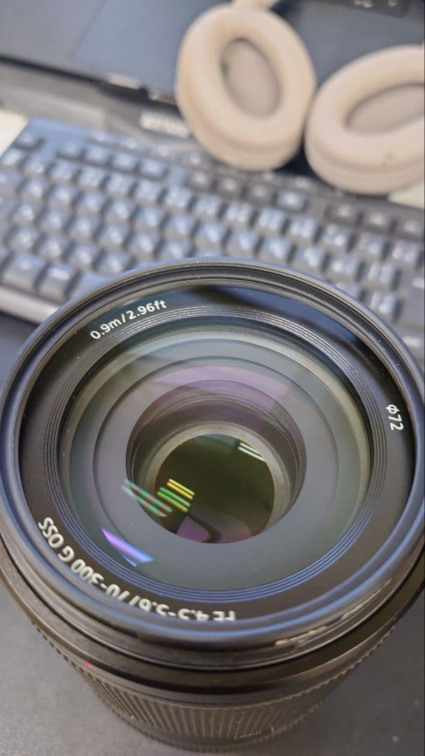 SONY SEL70300G 70-300mm ズームレンズ　α7シリーズ