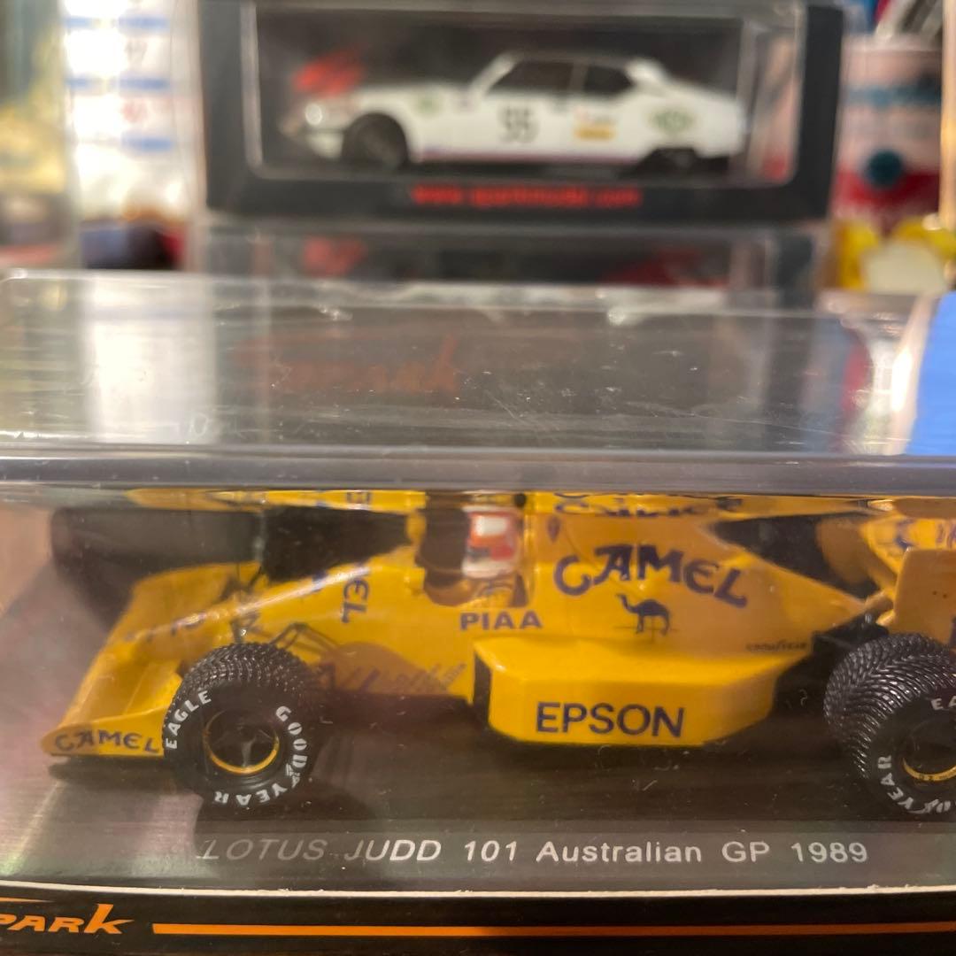 絶版　RG特注　1/43 ロータス　101 オーストラリアGP 1989 中嶋悟