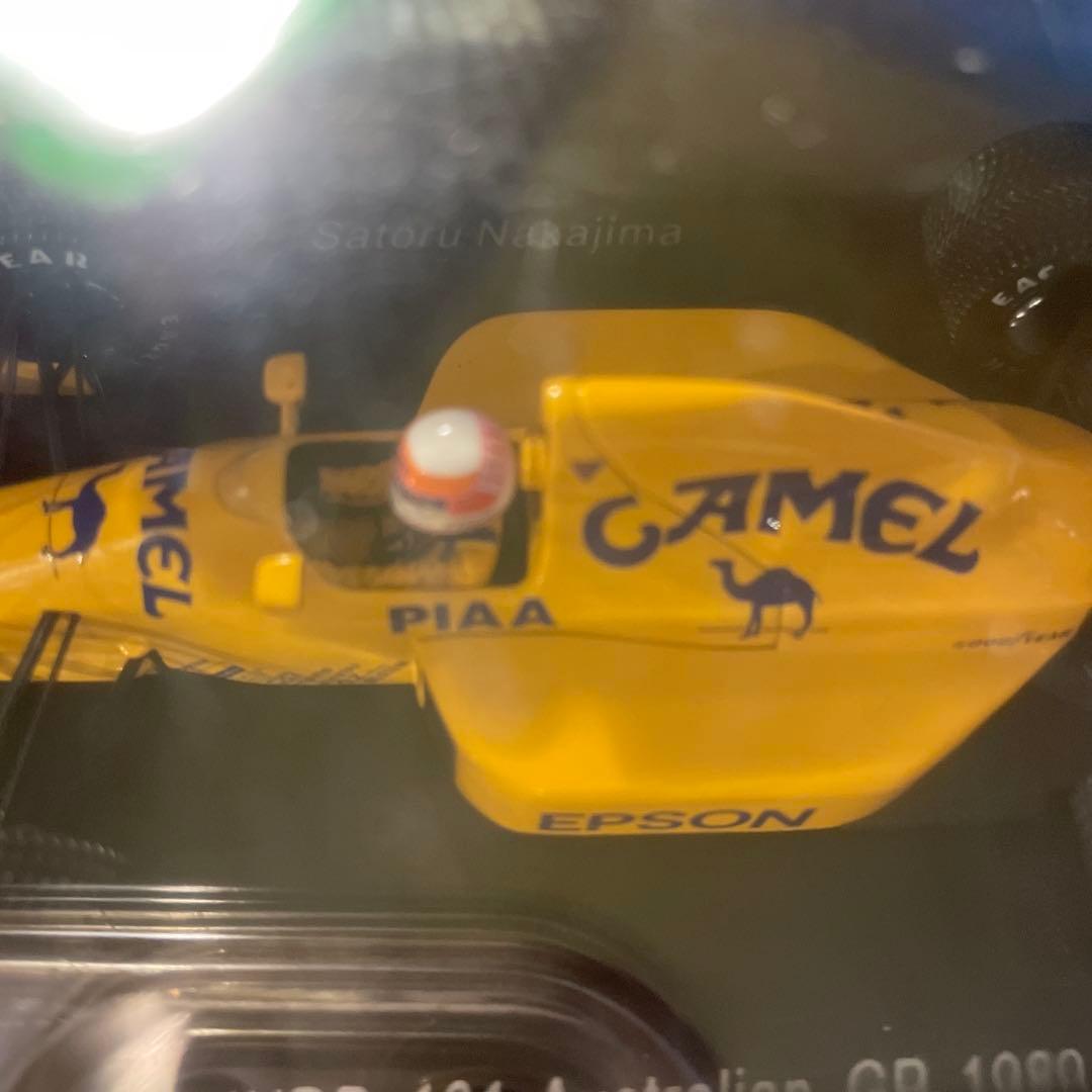 絶版　RG特注　1/43 ロータス　101 オーストラリアGP 1989 中嶋悟