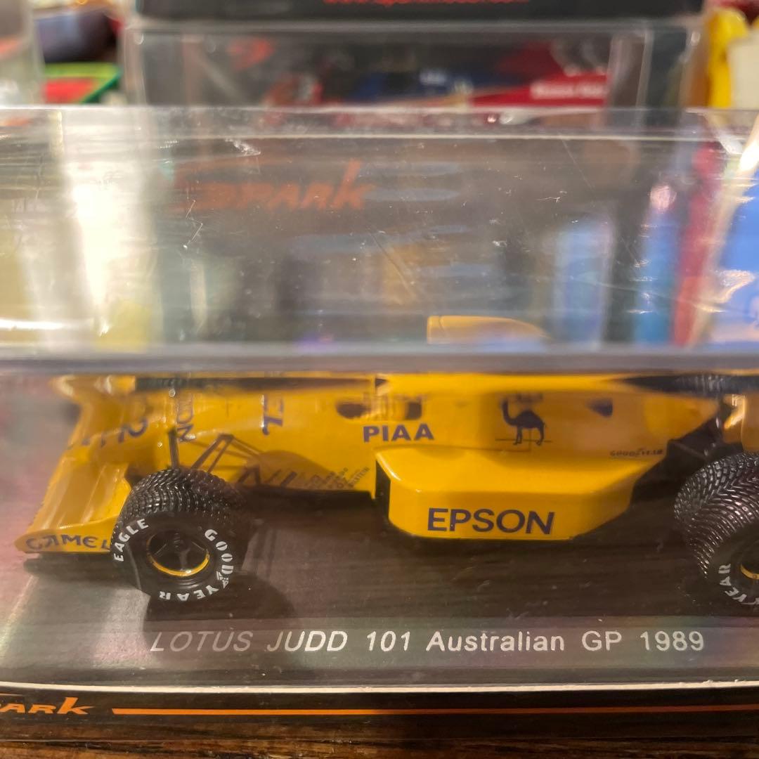 絶版　RG特注　1/43 ロータス　101 オーストラリアGP 1989 中嶋悟