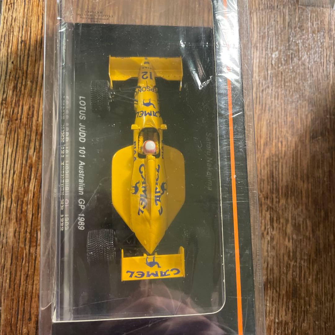絶版　RG特注　1/43 ロータス　101 オーストラリアGP 1989 中嶋悟
