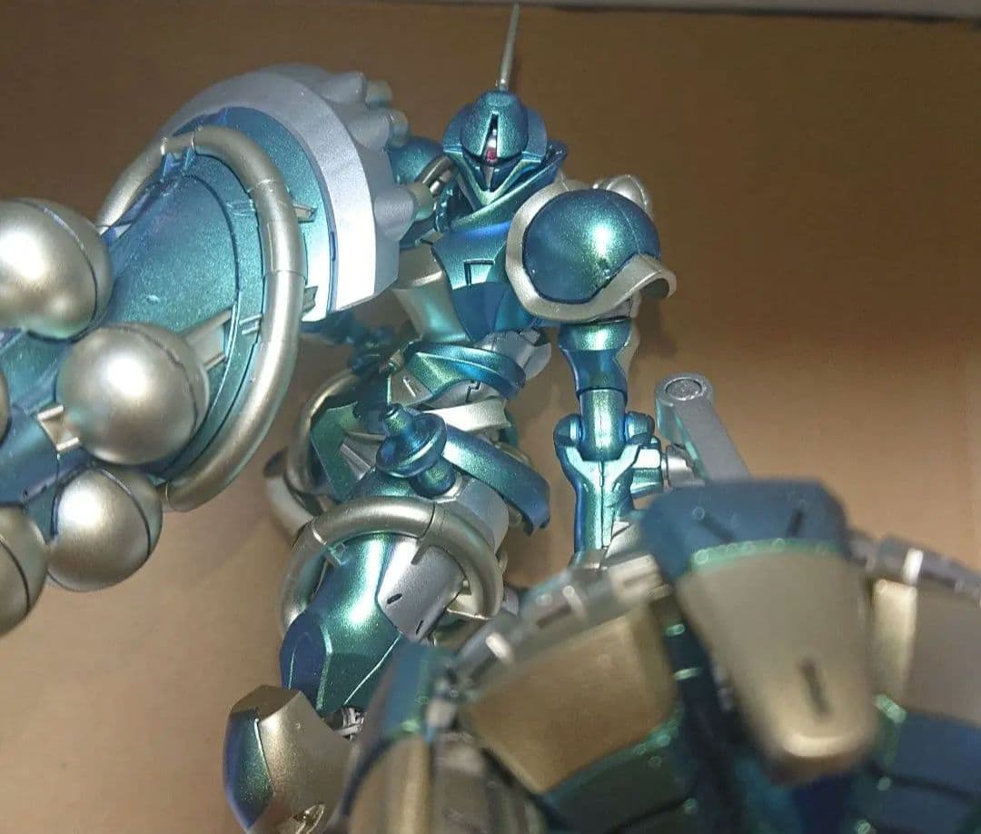 塗装完成品 HG エグザベ専用ギャン(ハクジ装備) ジャンク品