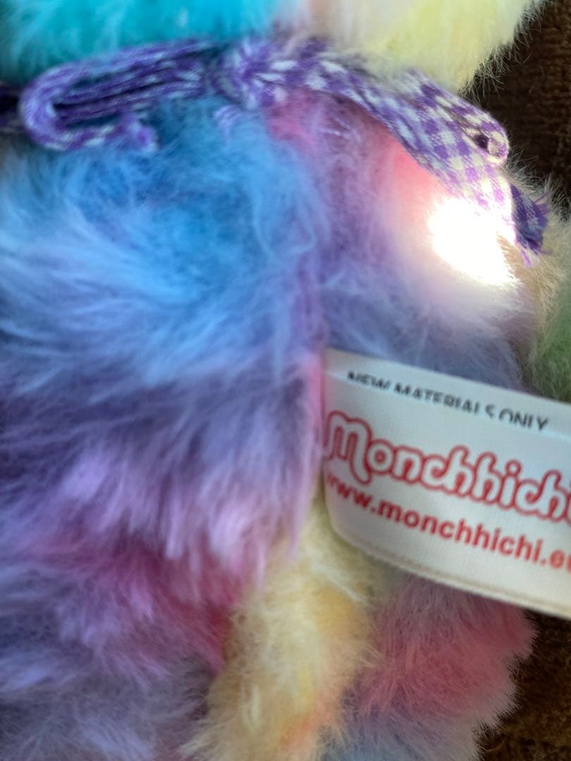 レア☆モンチッチ　ブルーアイレインボーヴンテージツインテール♡