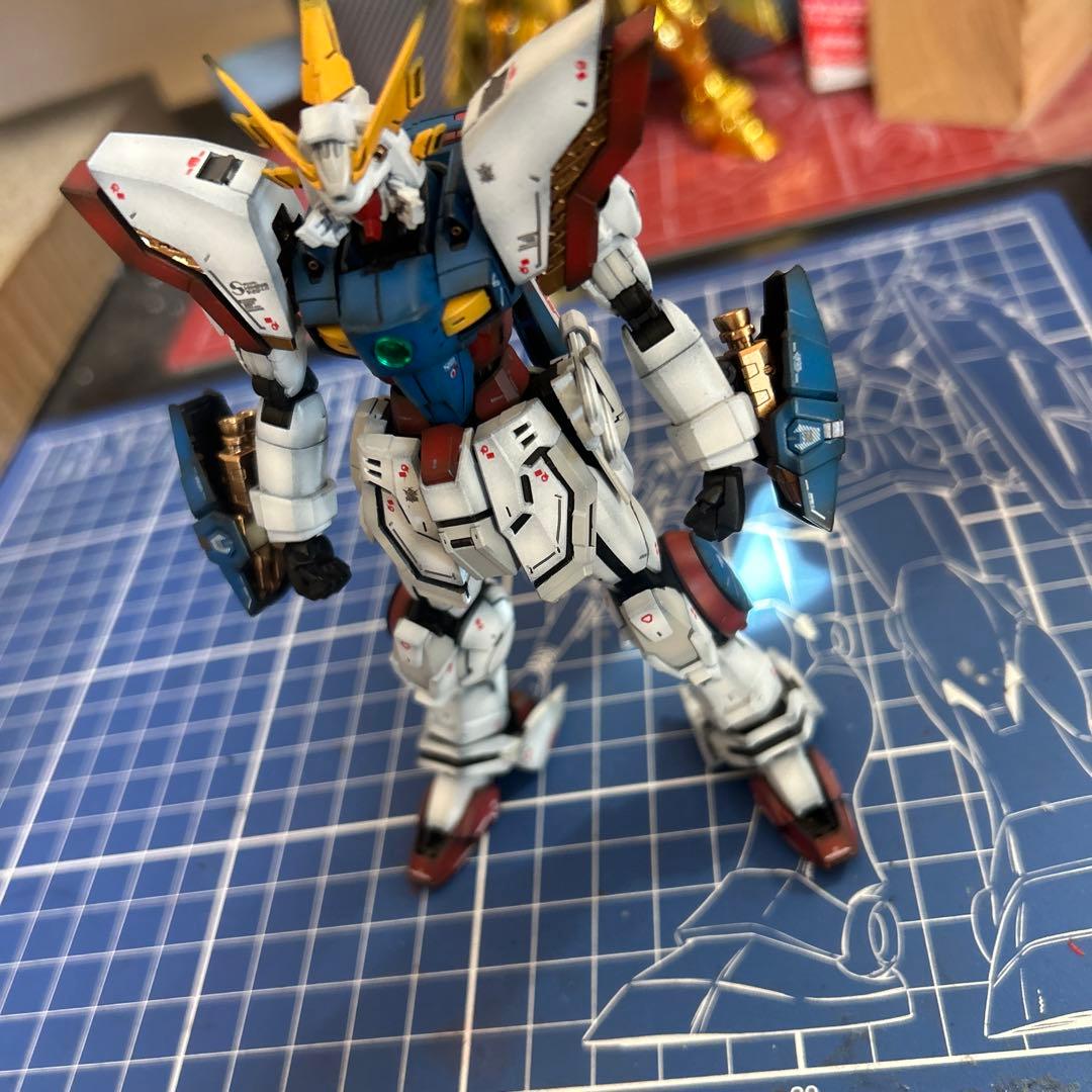RGシャイニングガンダム塗装完成品