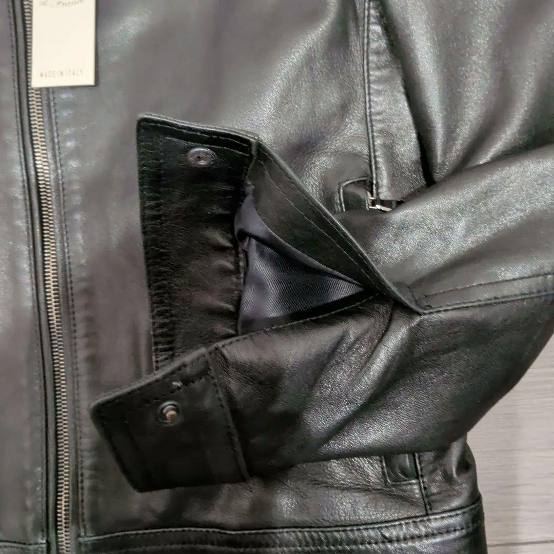 EMMETI ナッパーレザー スタンダードカラーブルゾン(JURI)