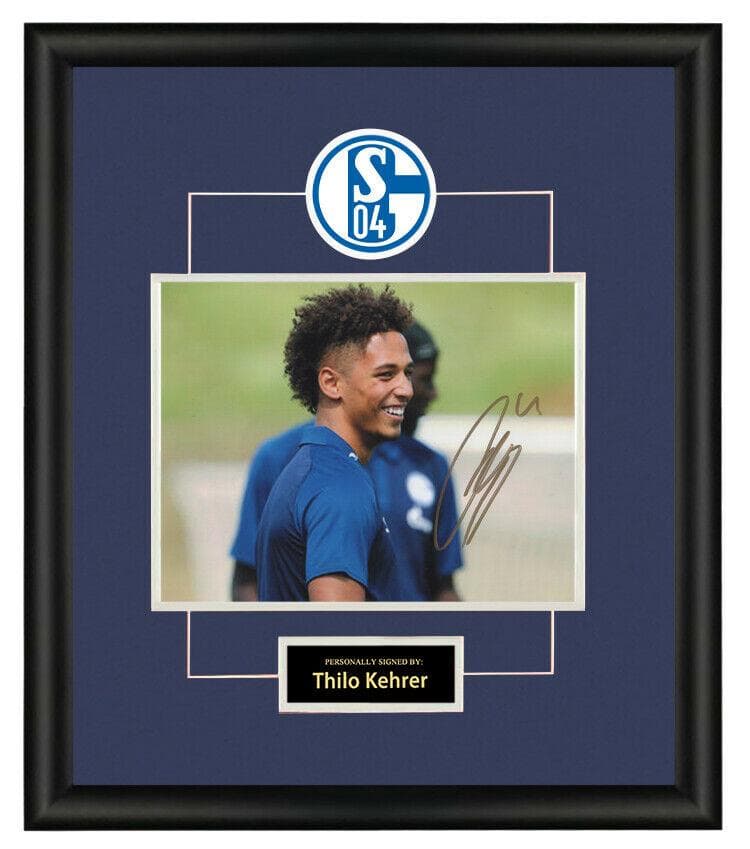 直筆サイン入り写真 ティロ・ケーラー シャルケ04/フレーム別/SA鑑定済