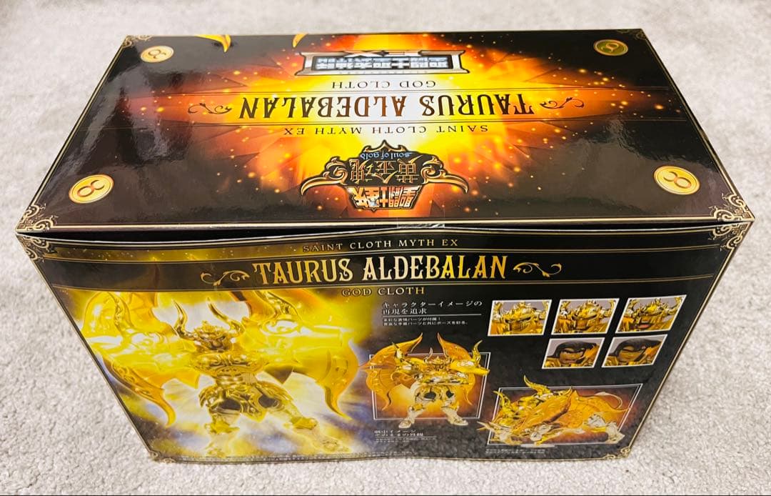 【未開封】聖闘士聖衣神話タウラスアルデバラン 神聖衣 セイントクロスマイス EX