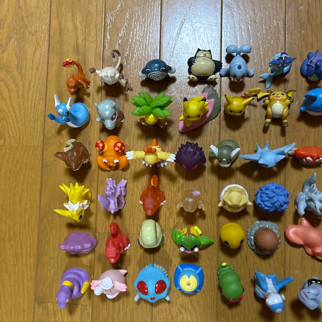 最終値下げゲームキャラクターポケモンフィギュア永谷園めんこセット レア