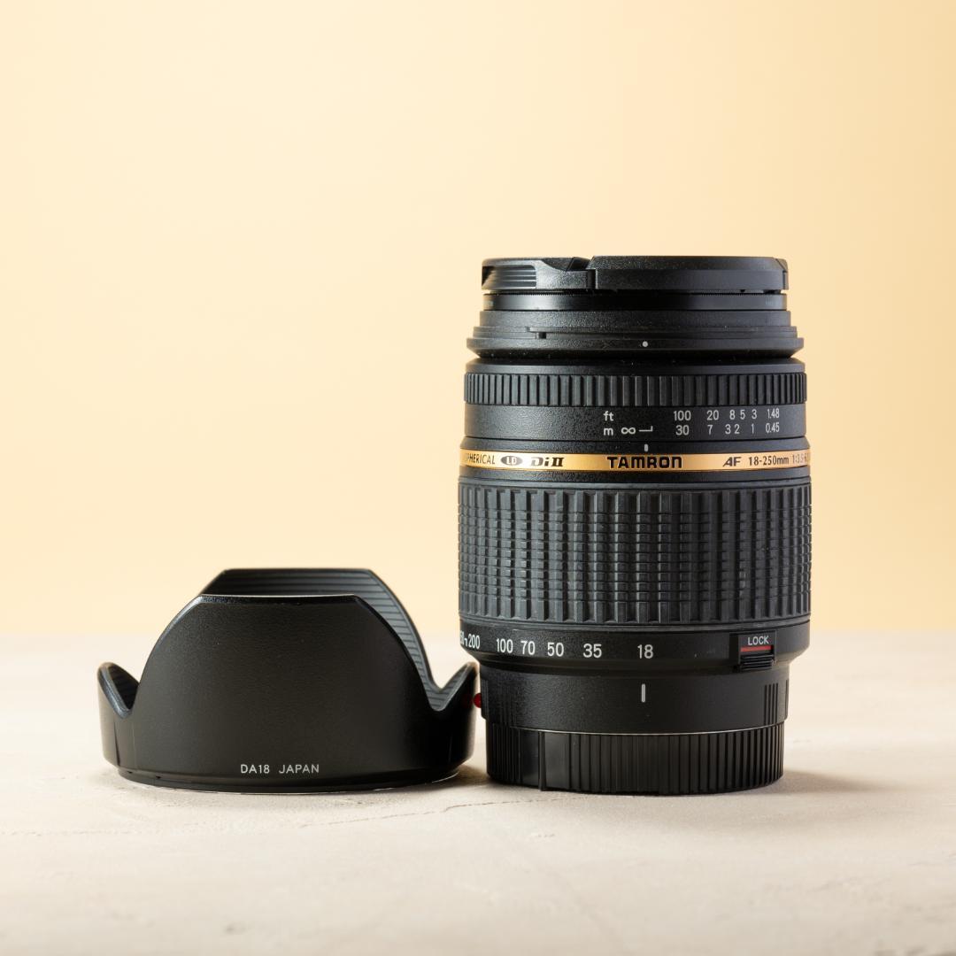 レンズ(ズーム) TAMRON AF 18-250mm F3.5-6.3 MACRO A18