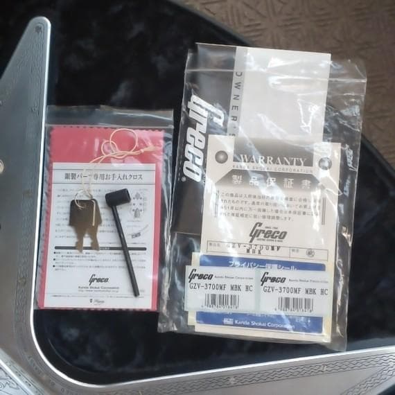 Greco ZEMAITIS GZV-3700MF 極美品ほぼ未使用 付属品完備