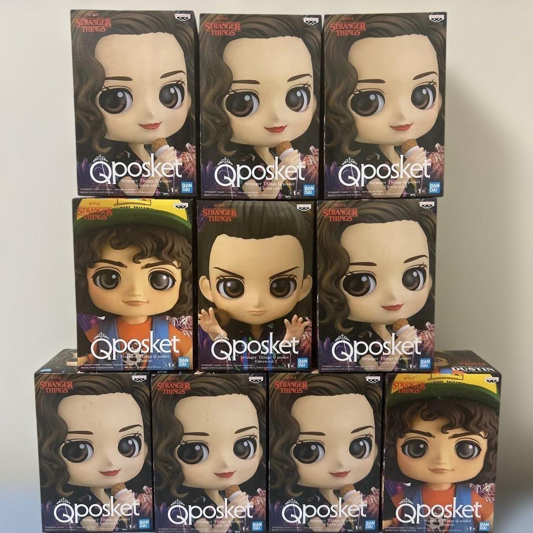 ストレンジャーシングス キューポスケット フィギュアセット