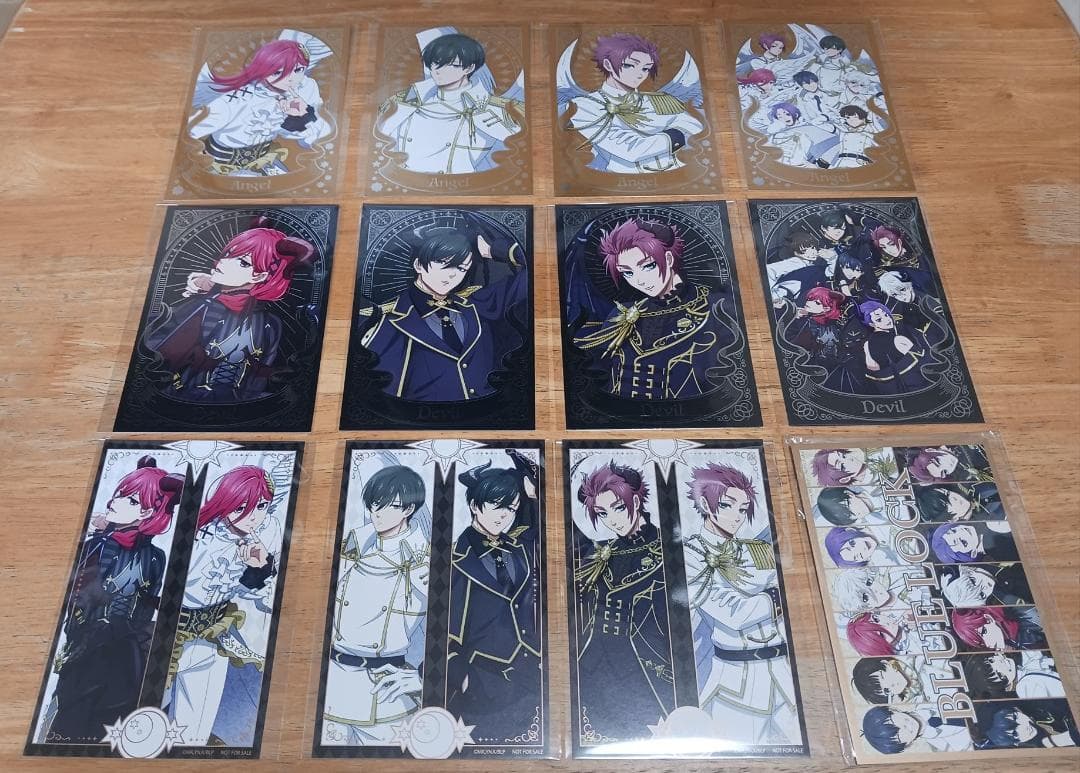 ブルーロック FavoteriA 天使と悪魔 ノベルティ ポストカード 44枚