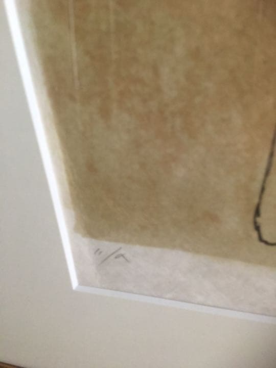 ジャンセン リトグラフ ジャクリーヌ 貴重和紙刷り