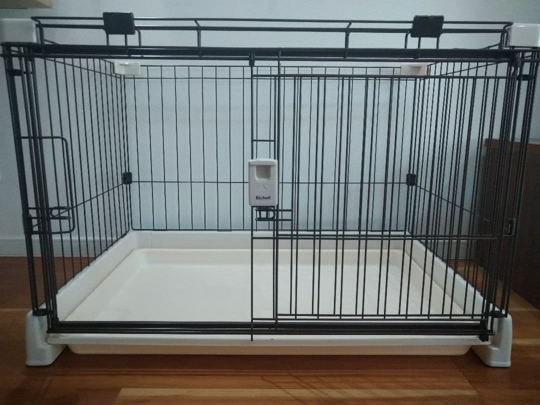 Richell もっとお掃除簡単ペットサークル(ゲージ) 90-60 アイボリー