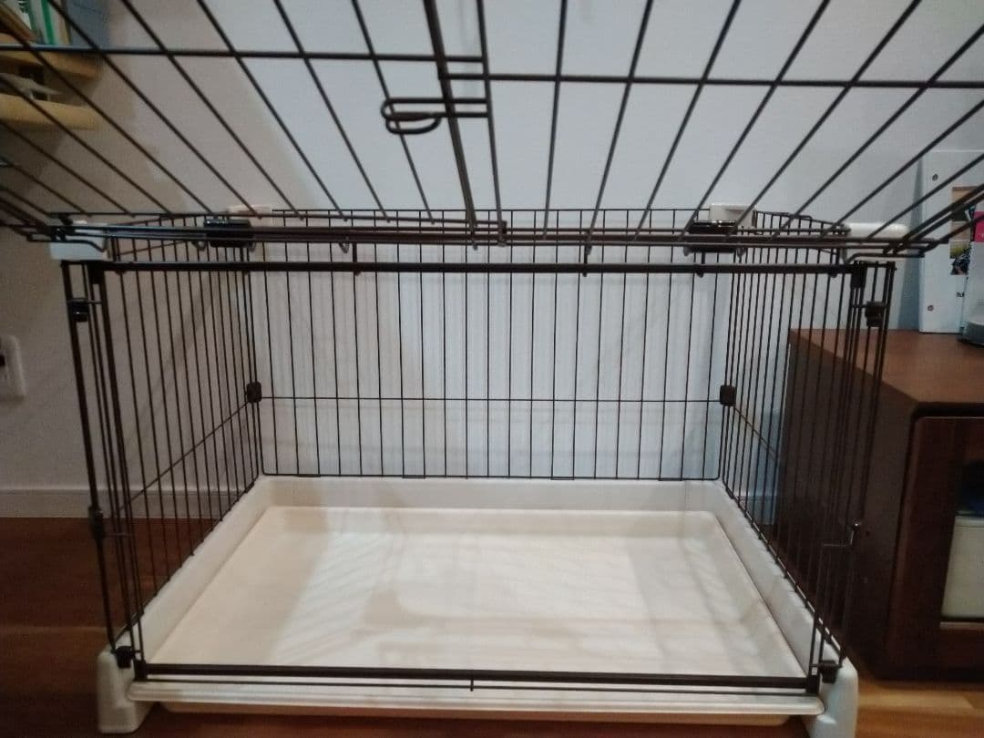 Richell もっとお掃除簡単ペットサークル(ゲージ) 90-60 アイボリー