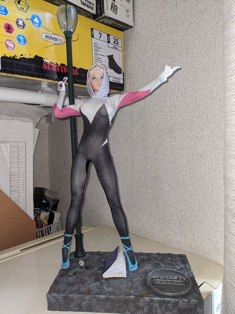 スパイダーウーマン ベース付属 1/6スケールタイプ ホットトイズ