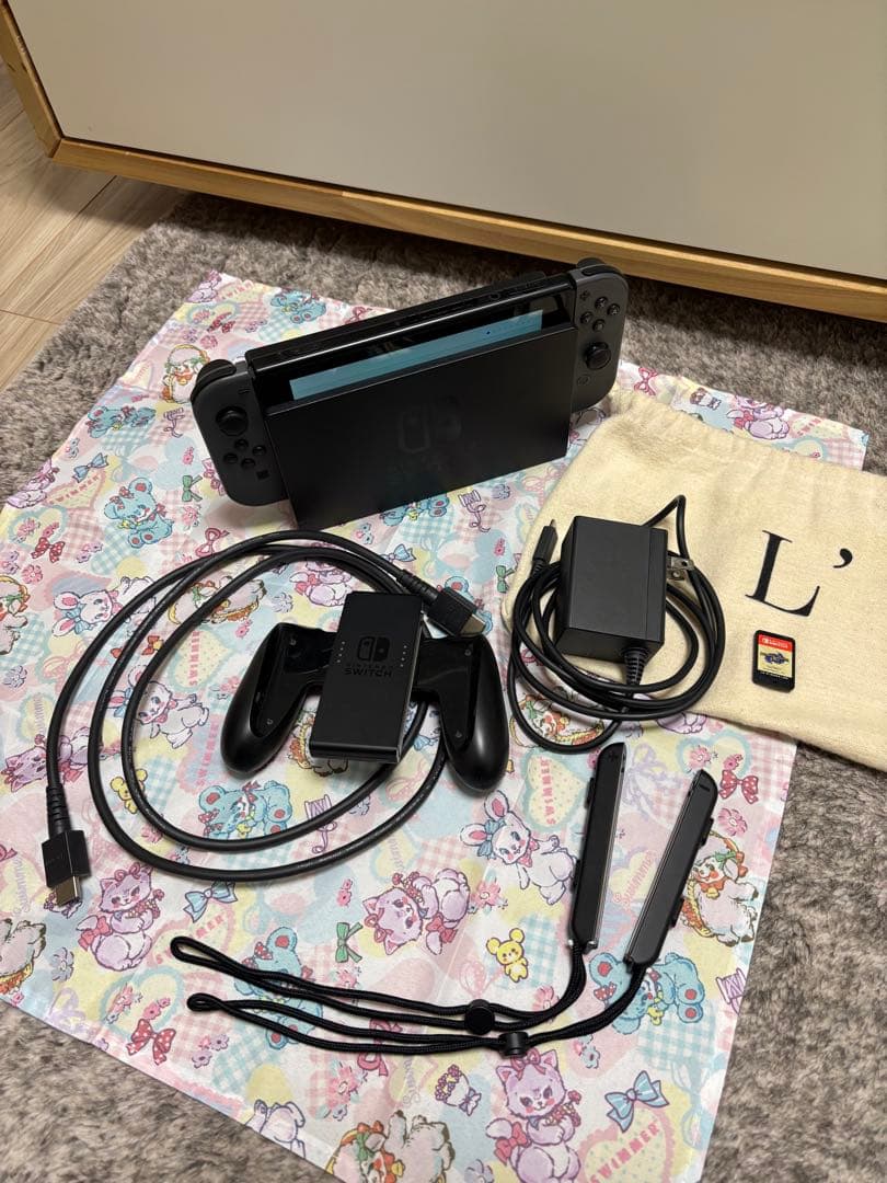 Nintendo Switch 本体 箱なし+モンハンライズ 箱なし