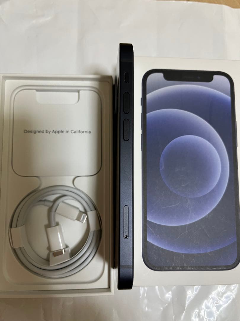 美品 Apple iPhone 12 miniブラック