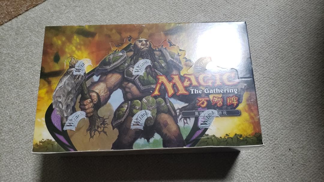 mtg モーニングタイド 簡体字 中国語 1box 未開封 シュリンク付