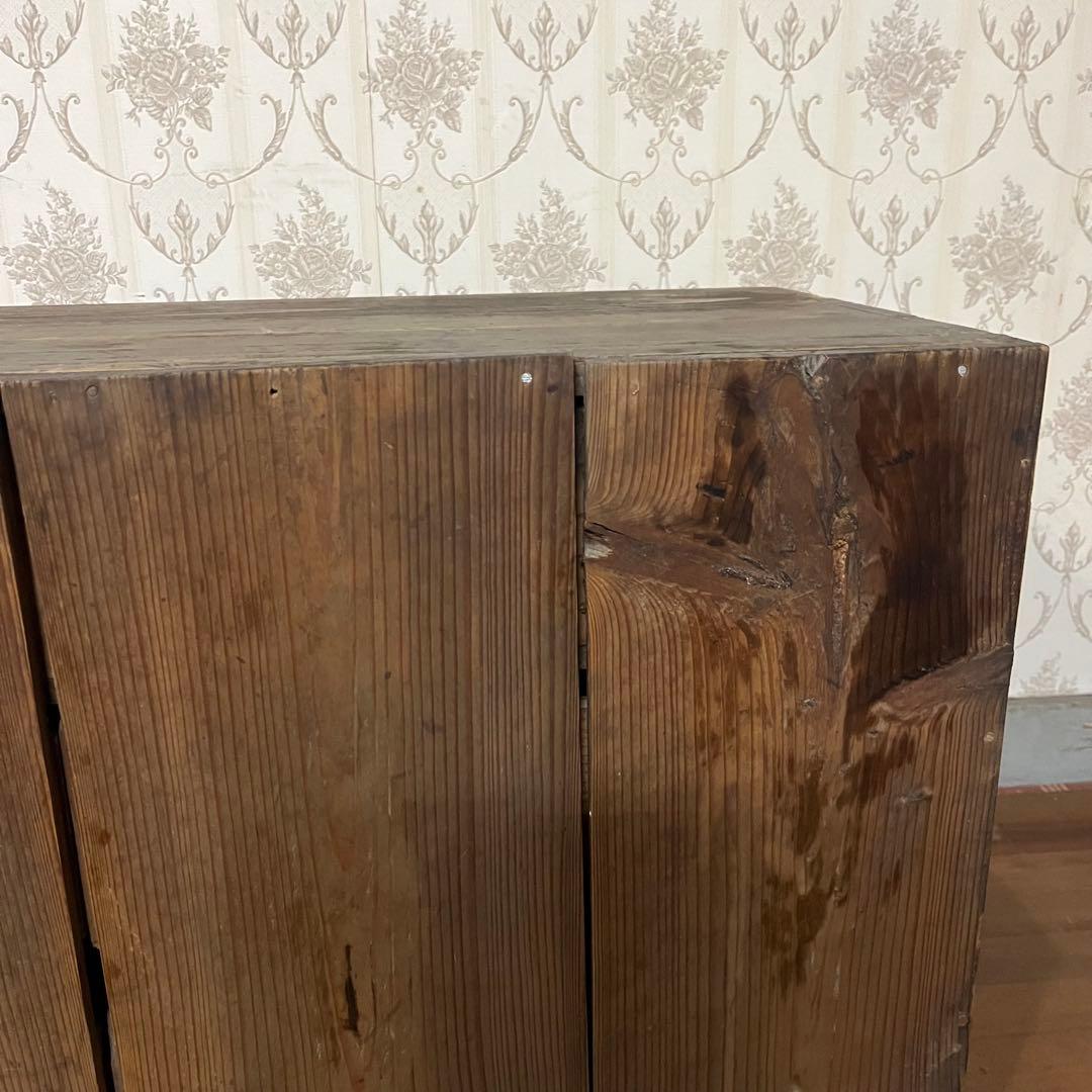 【アンティーク】昭和レトロ 木製 小箪笥 小引出し 収納棚 チェスト 古家具