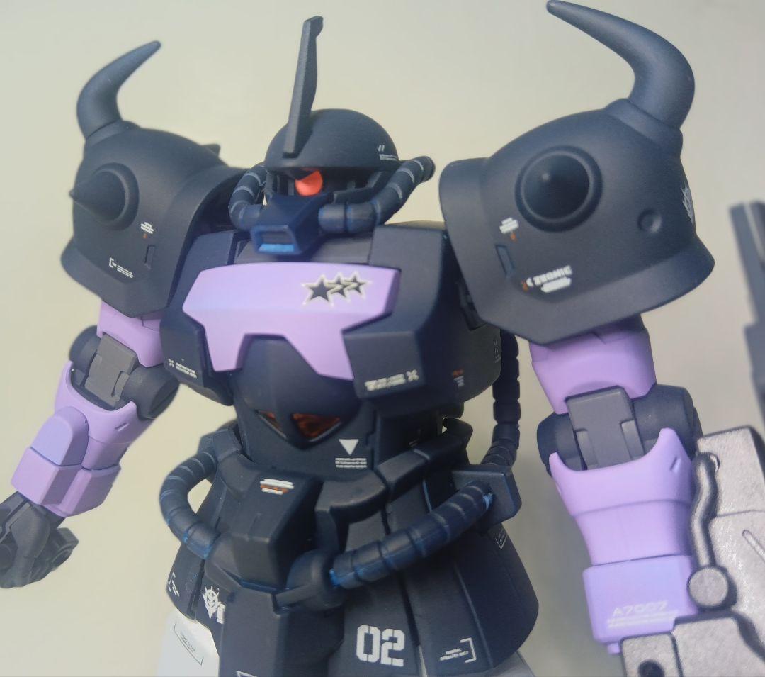 HGグフカスタム黒い三連星仕様