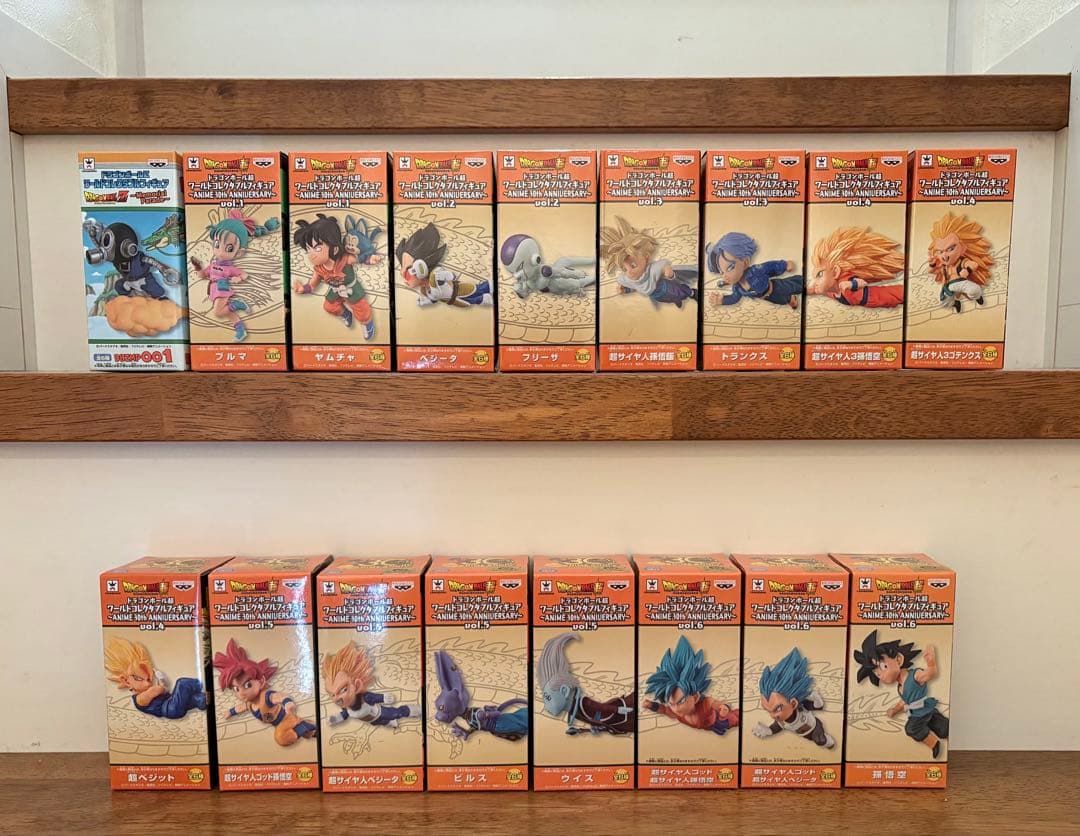 ドラゴンボール ワーコレ 鳥山ロボ+30th アニバーサリー 16体set