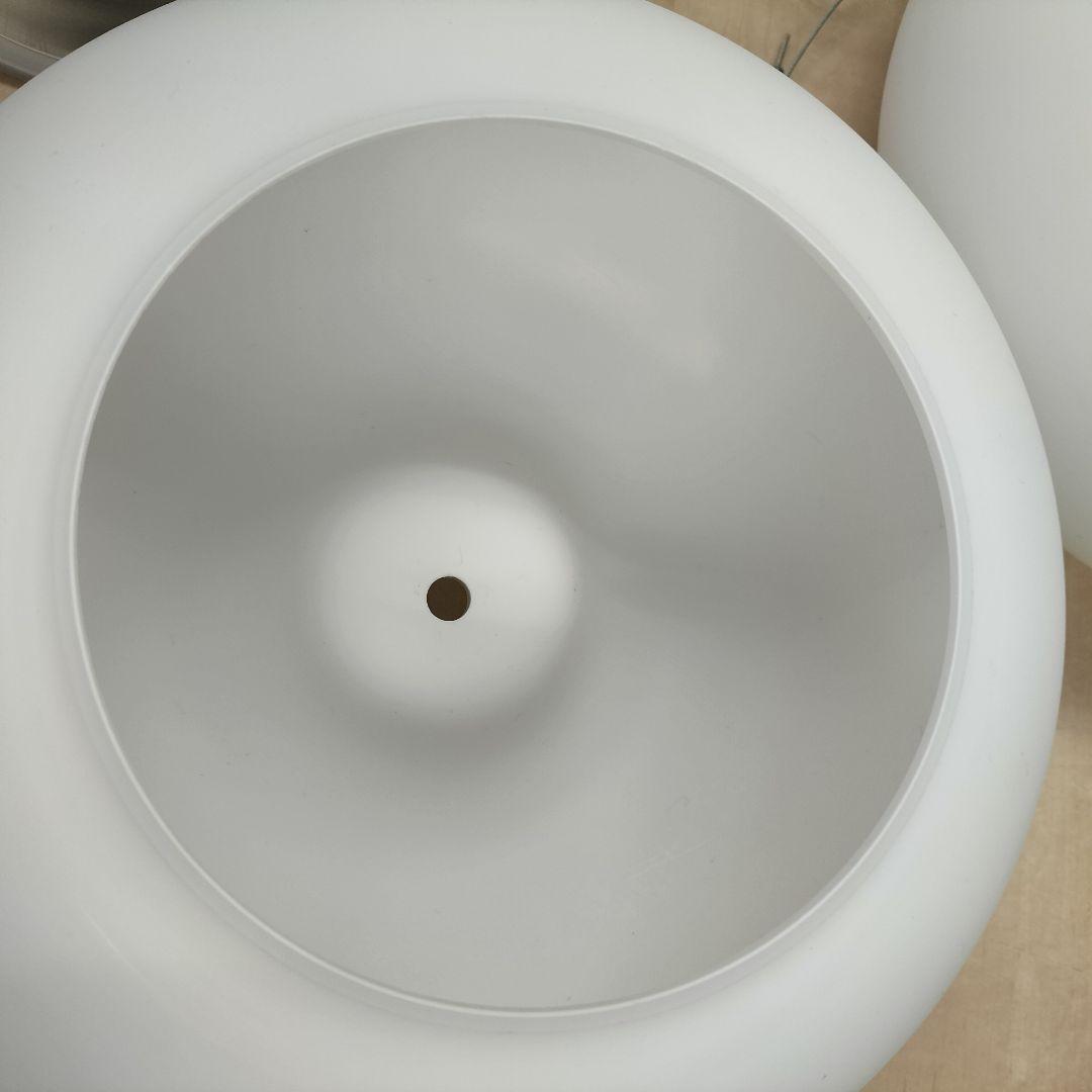 ホワイトガラスペンダントライト 1点 2020年製 B-2505TL12