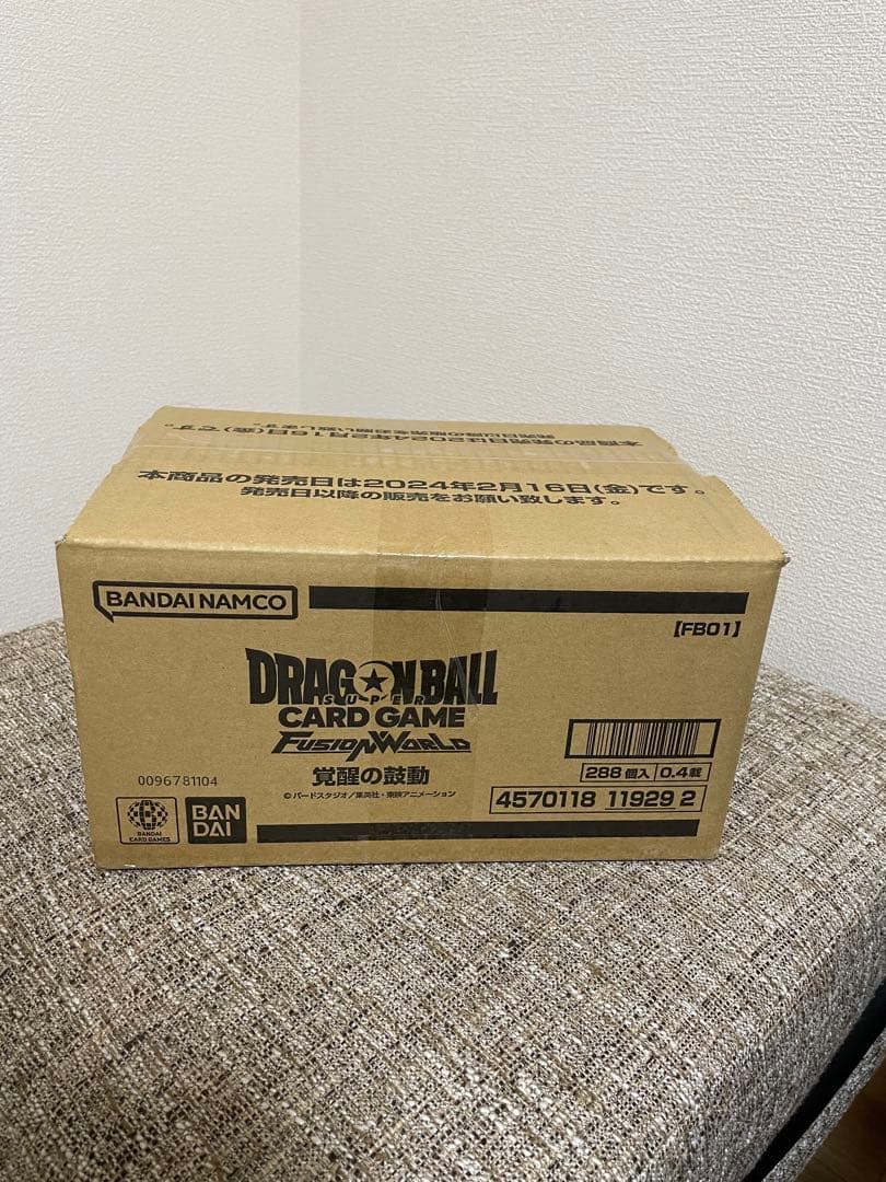 ドラゴンボール　カードゲーム　覚醒の鼓動　カートン