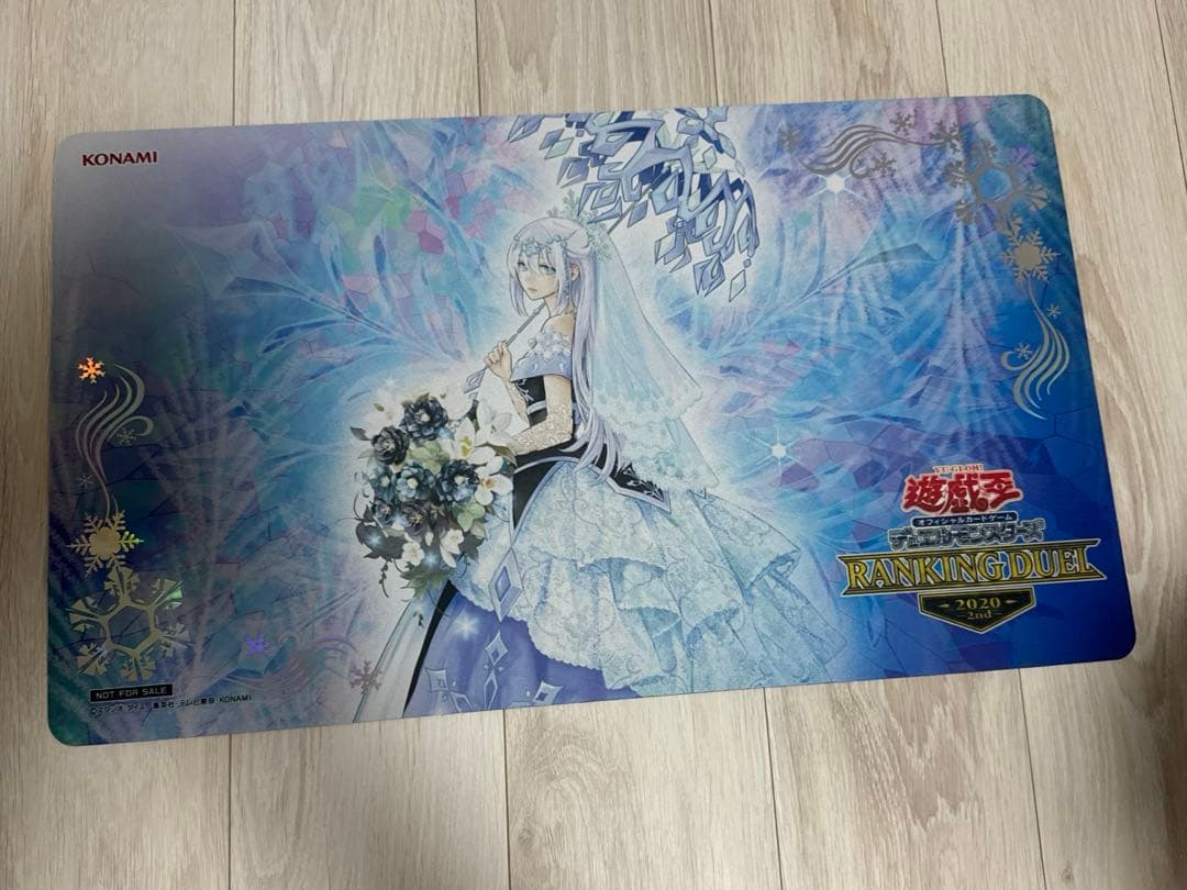 遊戯王　六花聖ティアドロップ プレイマット ランキングデュエル