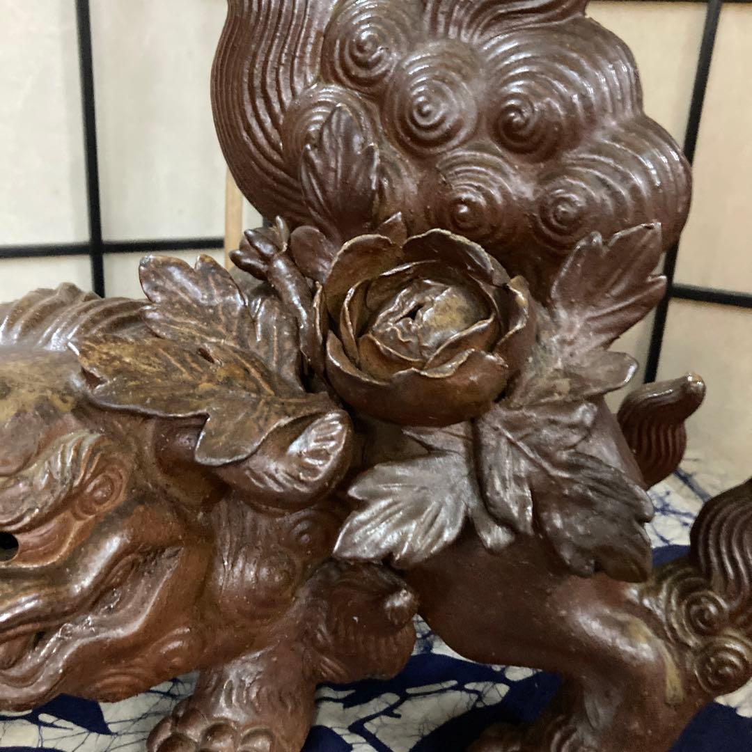 古備前骨董美術品珍品年始大売り出しです❣️希少ボタン獅子銘有り❣️