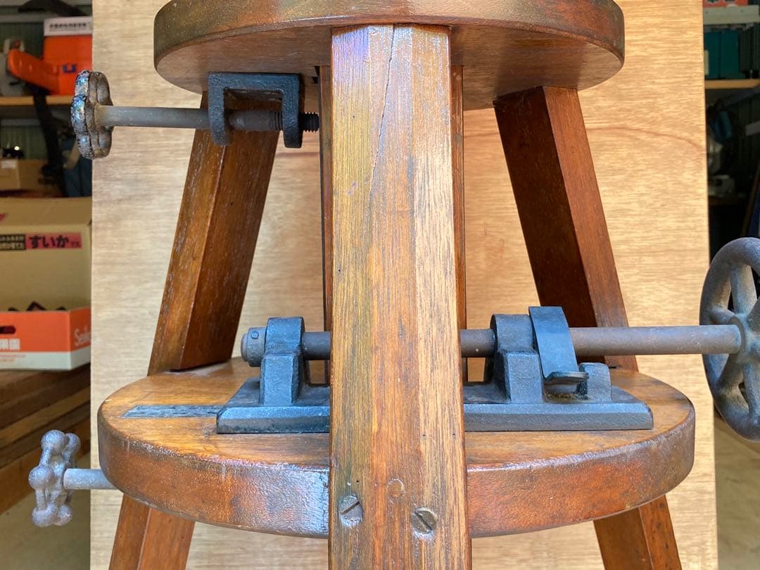 アンティーク昭和初期の測量台