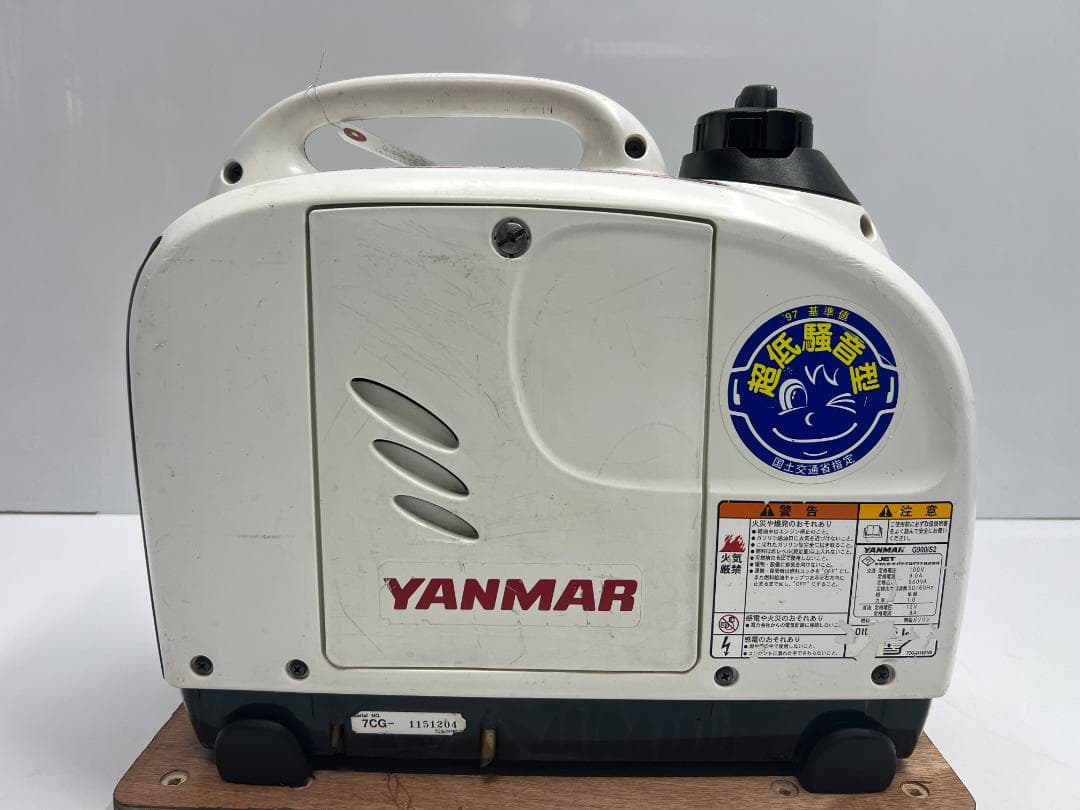 YANMAR ヤンマー インバータ発電機 G900iS2 動作良好 ♪ 81Y1